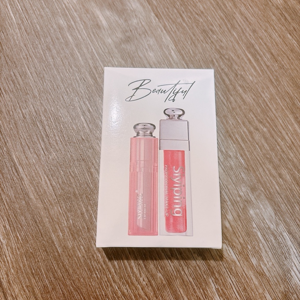 Lip Glow Duo - Vibrant Pink